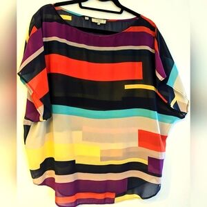 Sheer Short sleeve Blouse